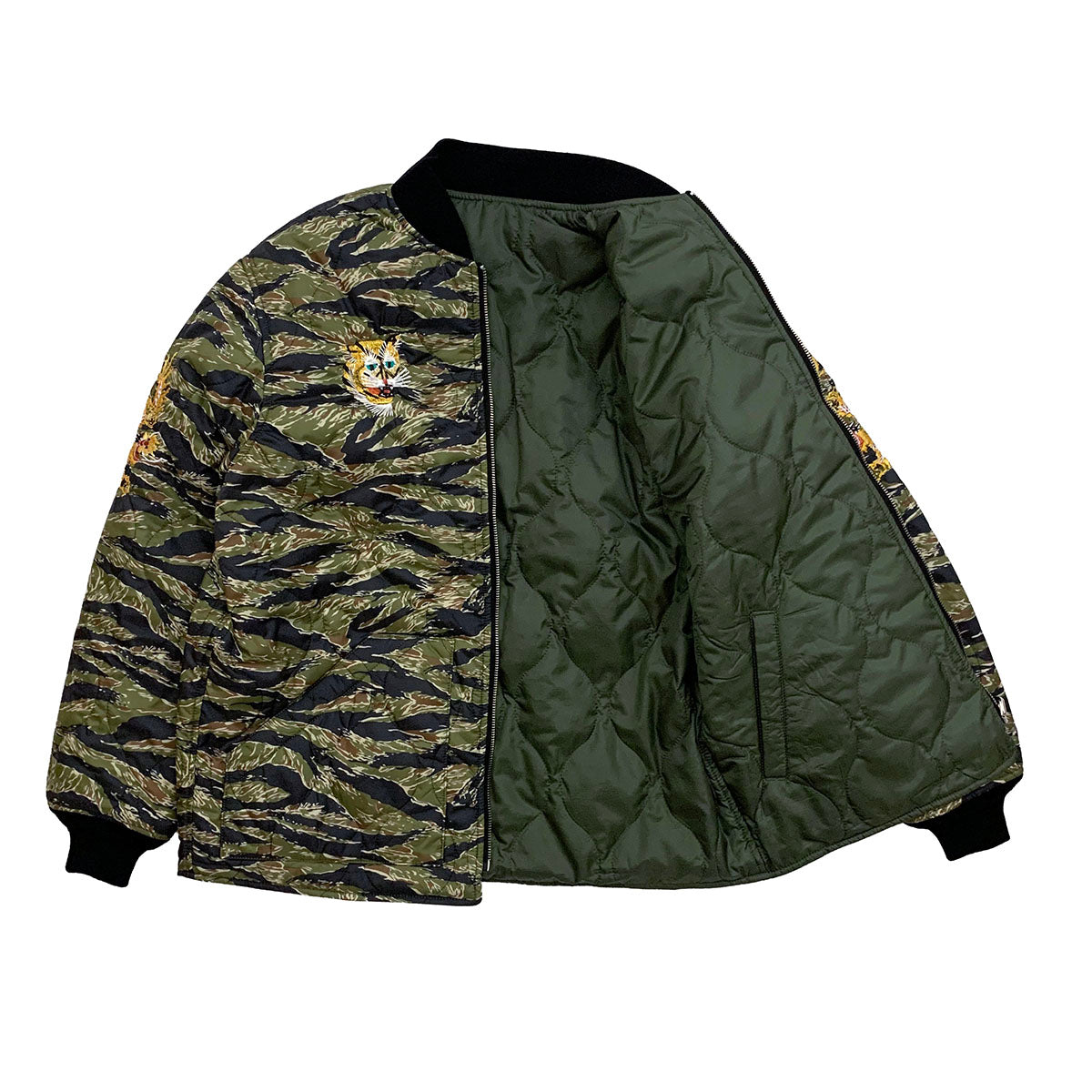 Embroidered Reversible Quilting Jacket – Dry Bones Online Shop