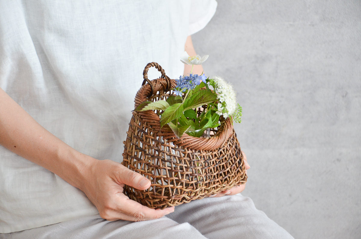 Flower & Waste Baskets – 市川籠店 | 1basketry