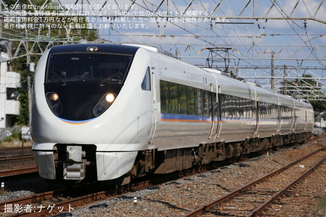 JR西】新しらさぎ色となった683系W34編成が網干総合車両所宮原支所へ