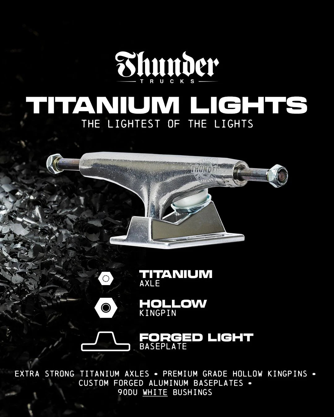 THUNDER TITANIUM LIGHT 3 POLISH TRUCKS – 3rd Lair