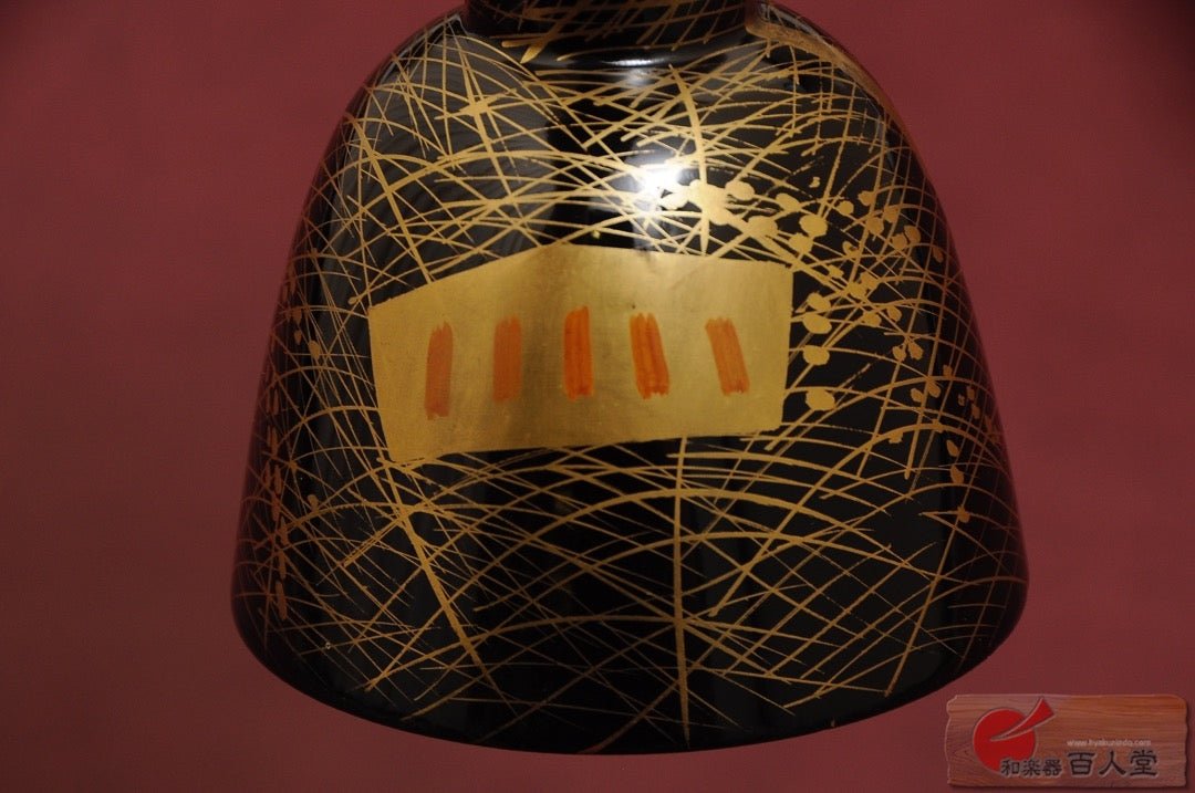 小鼓胴 稲穂に鳴子蒔絵