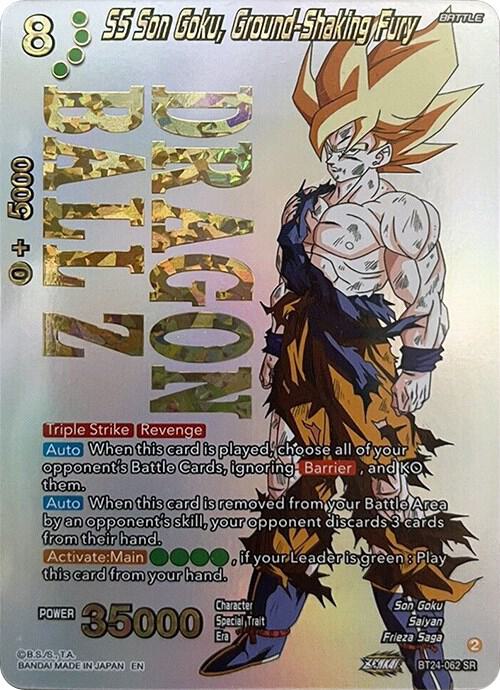 SS Son Goku, Ground-Shaking Fury (Collector Booster Holo) - Beyond