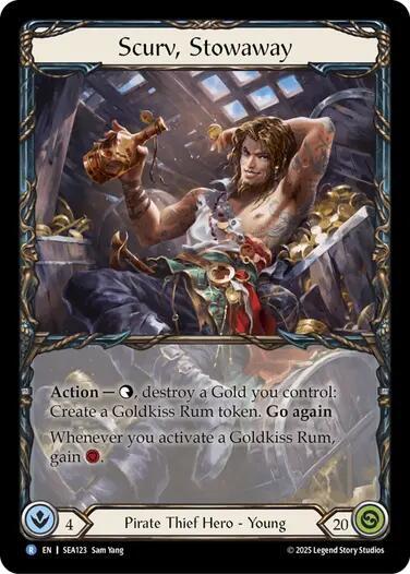 Scurv, Stowaway - High Seas - Flesh and Blood TCG - TCGplayer.com
