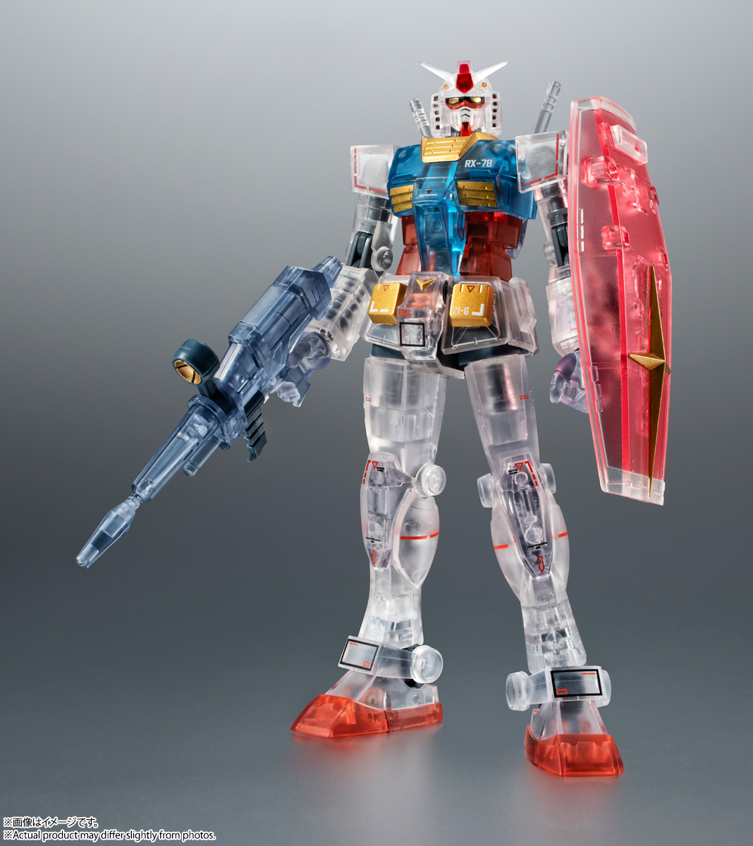 ROBOT SPIRITS < SIDE MS > RX-78-2 GUNDAM ver. A.N.I.M.E. ~clear