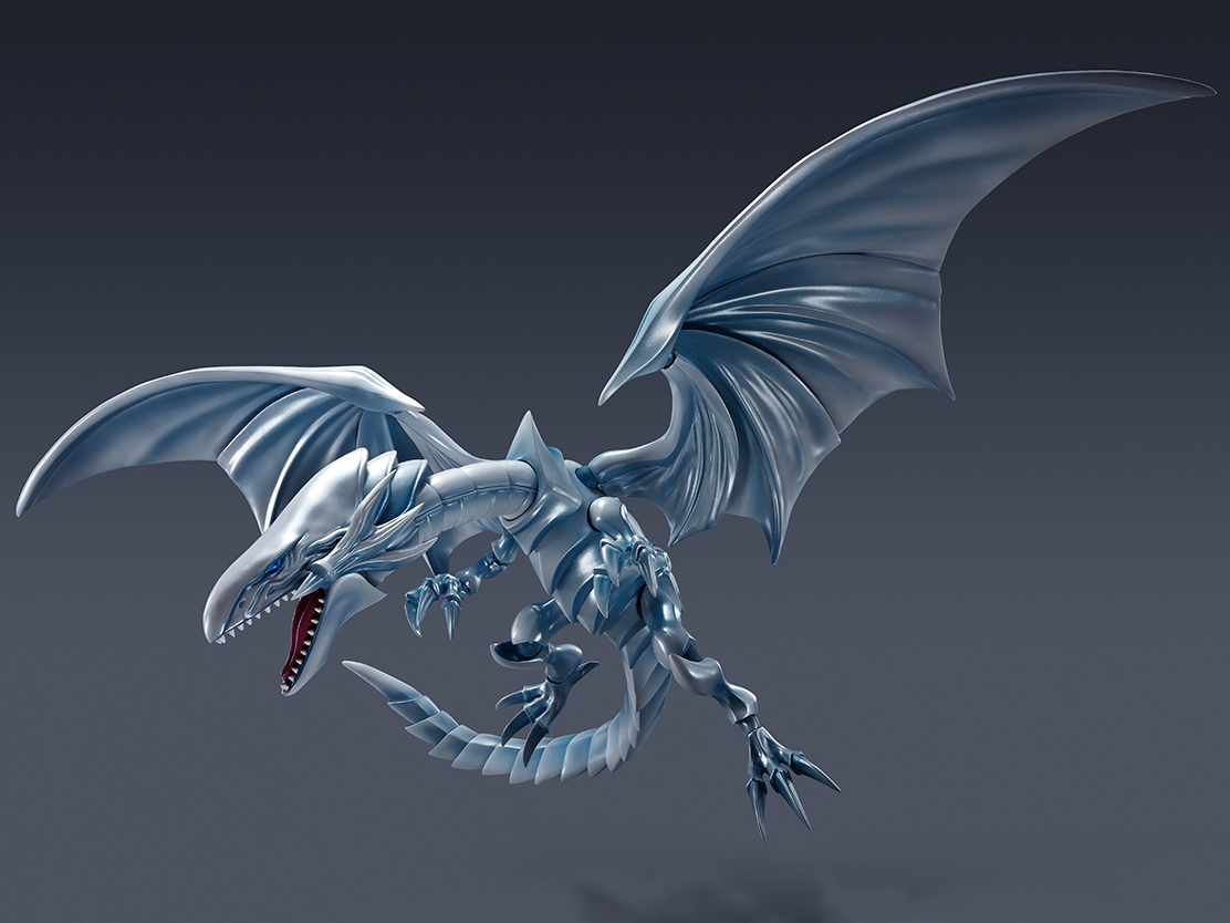 S.H.MonsterArts Blue-Eyed White Dragon TAMASHII WEB