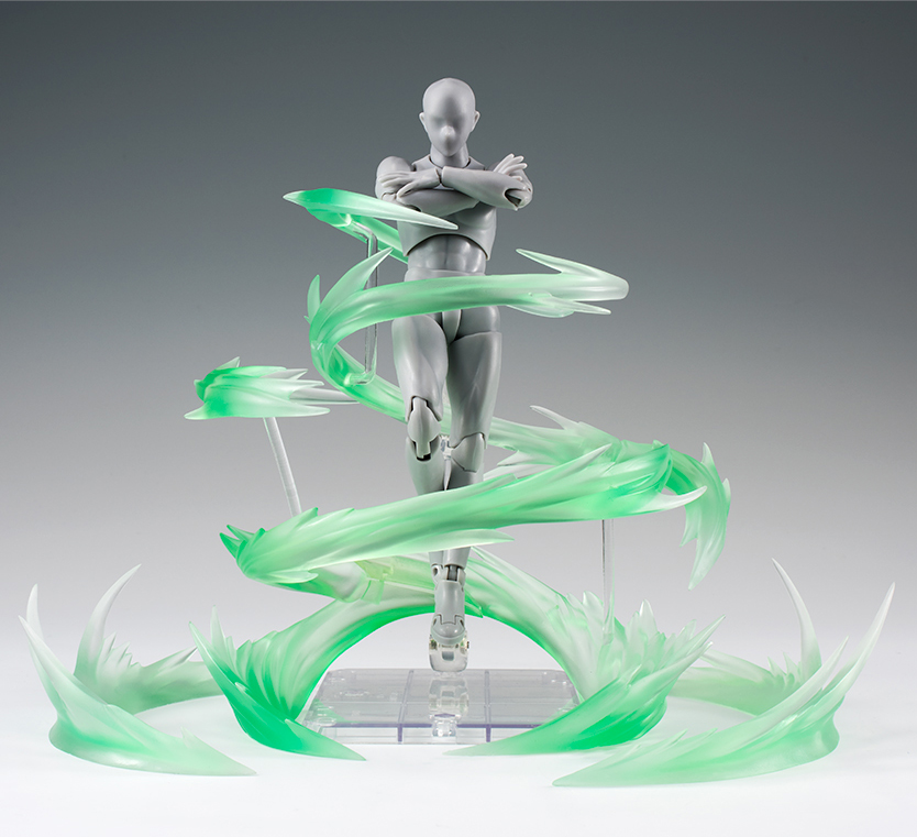 Soul Effect Series WIND Green Ver. for S.H.Figuarts | TAMASHII WEB