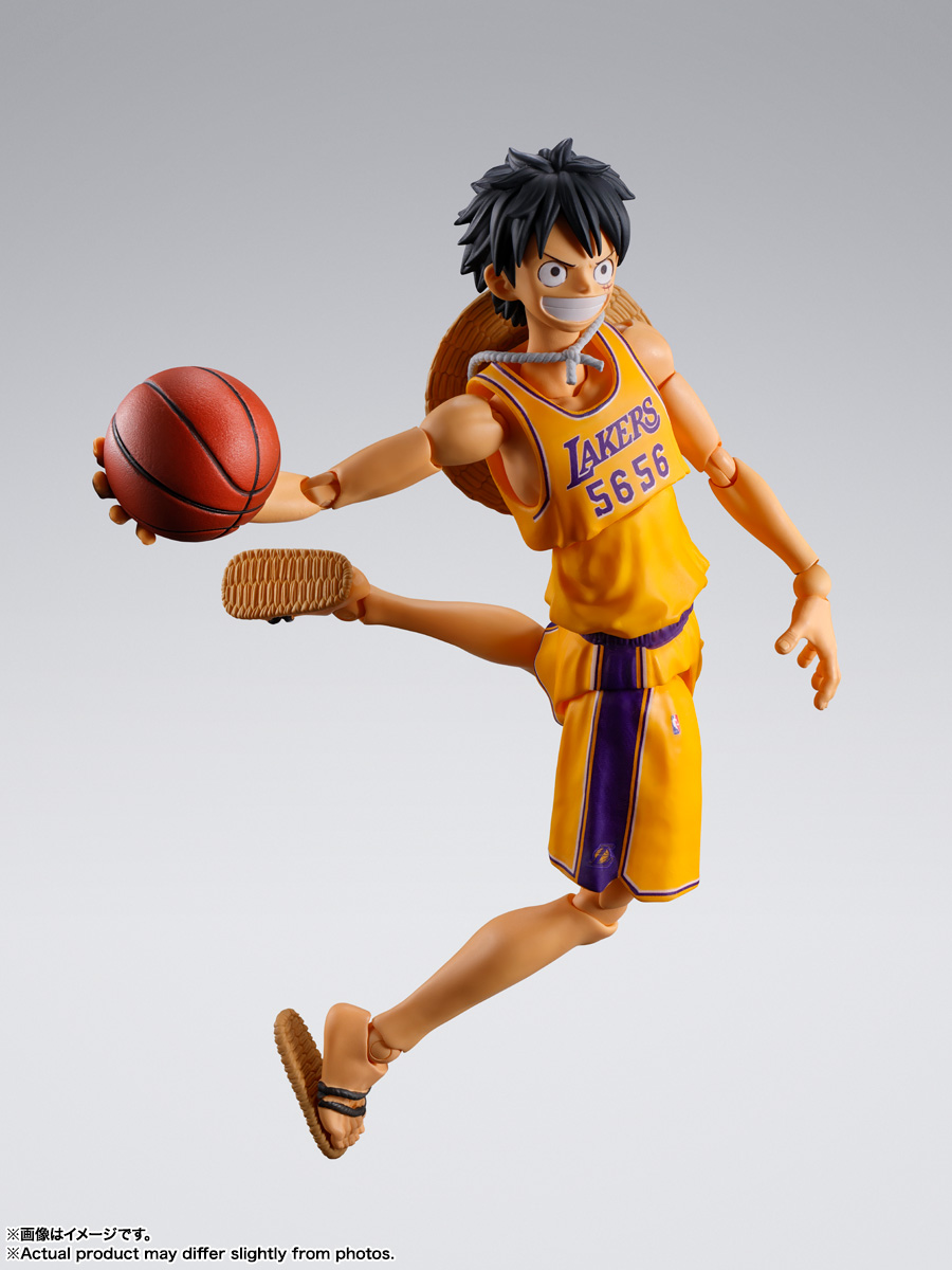 S.H.Figuarts ONE PIECE×NBA モンキー・D・ルフィ -LOS ANGELES LAKERS