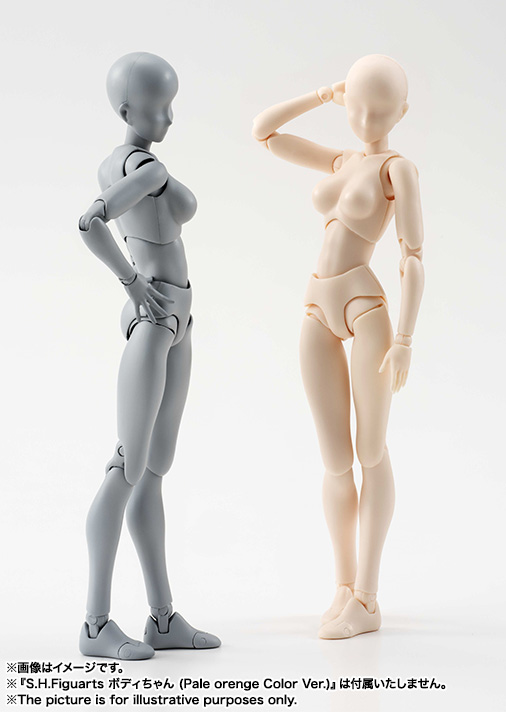 S.H.Figuarts ボディちゃん DX SET （Gray Color Ver.） | 魂ウェブ
