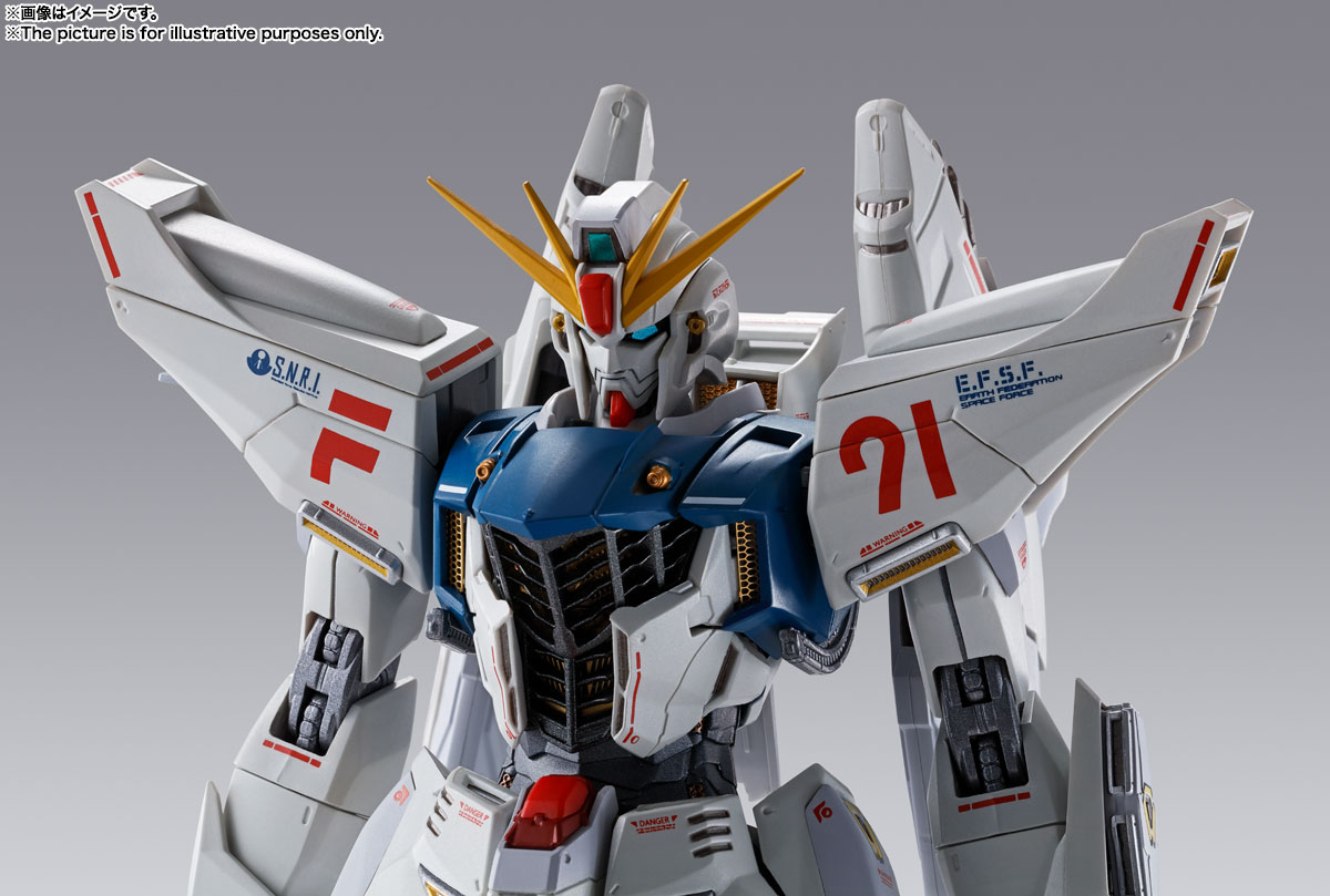 METAL BUILD ガンダムF91 CHRONICLE WHITE Ver. | 魂ウェブ