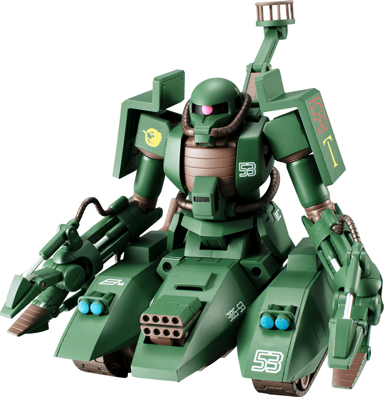 MS-06V-6 ザクタンク(グリーン・マカク) MS開発秘録 | ROBOT魂 ver