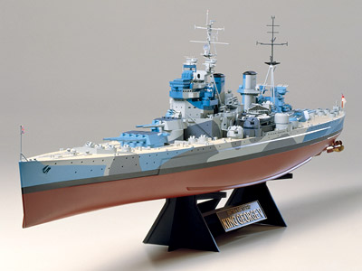 1/350 イギリス海軍戦艦 キングジョージ5世: スケールモデル｜TAMIYA