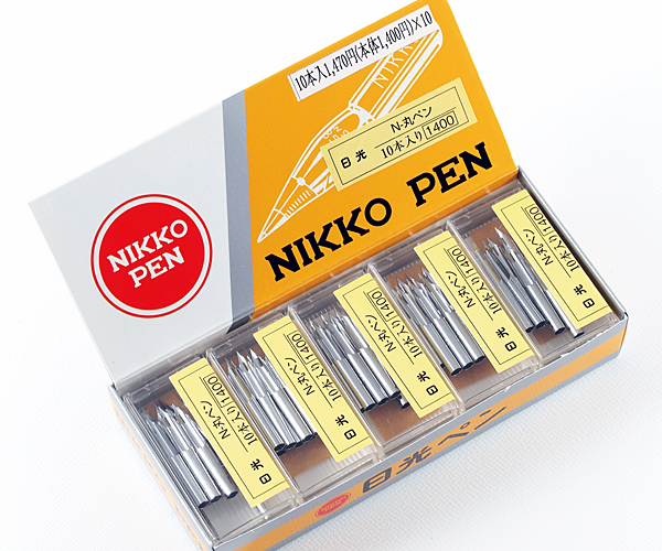 ペン先 日光 丸ペン（659） 10本入り ｜ 株式会社 立川ピン製作所