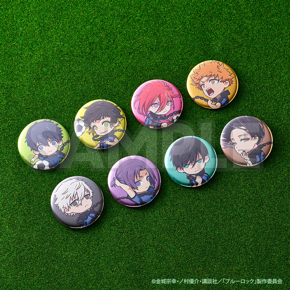 ブルーロック メタリック缶バッジ【BOX販売商品】｜TAITO GEAR&GOODS