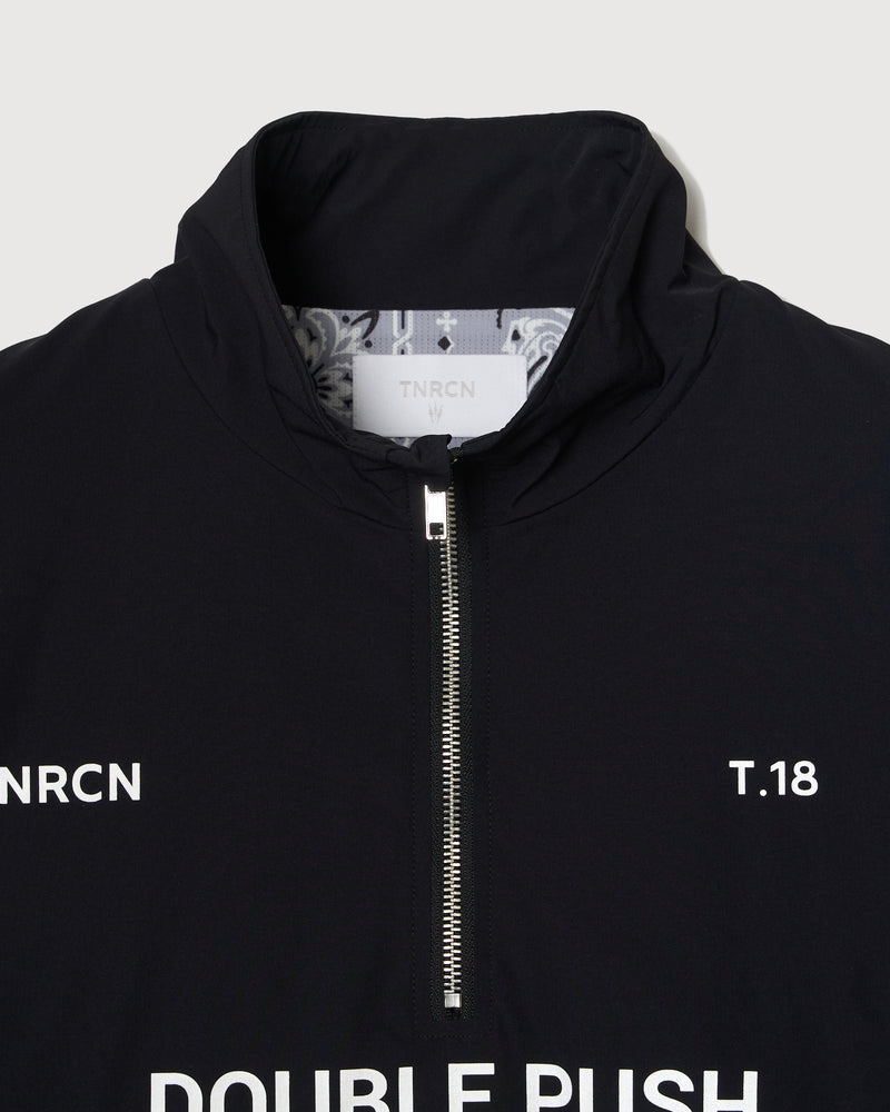TNRCN HALF ZIP PISTE BLACK – TAIN DOUBLEPUSH