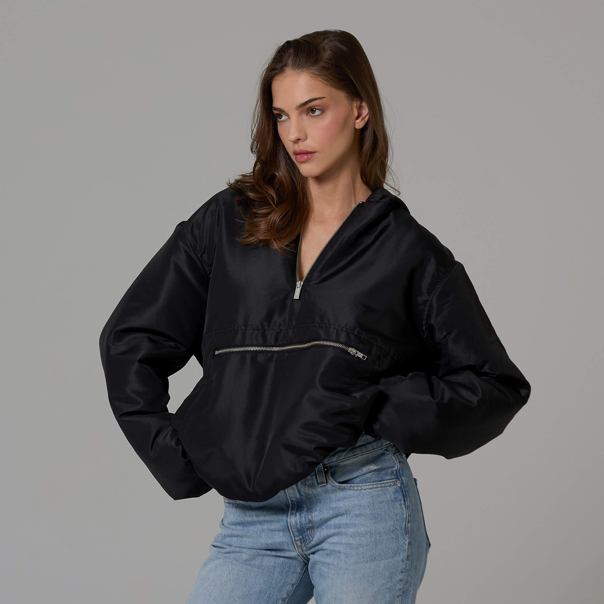 Talentless | Women's Half Zip Jacket