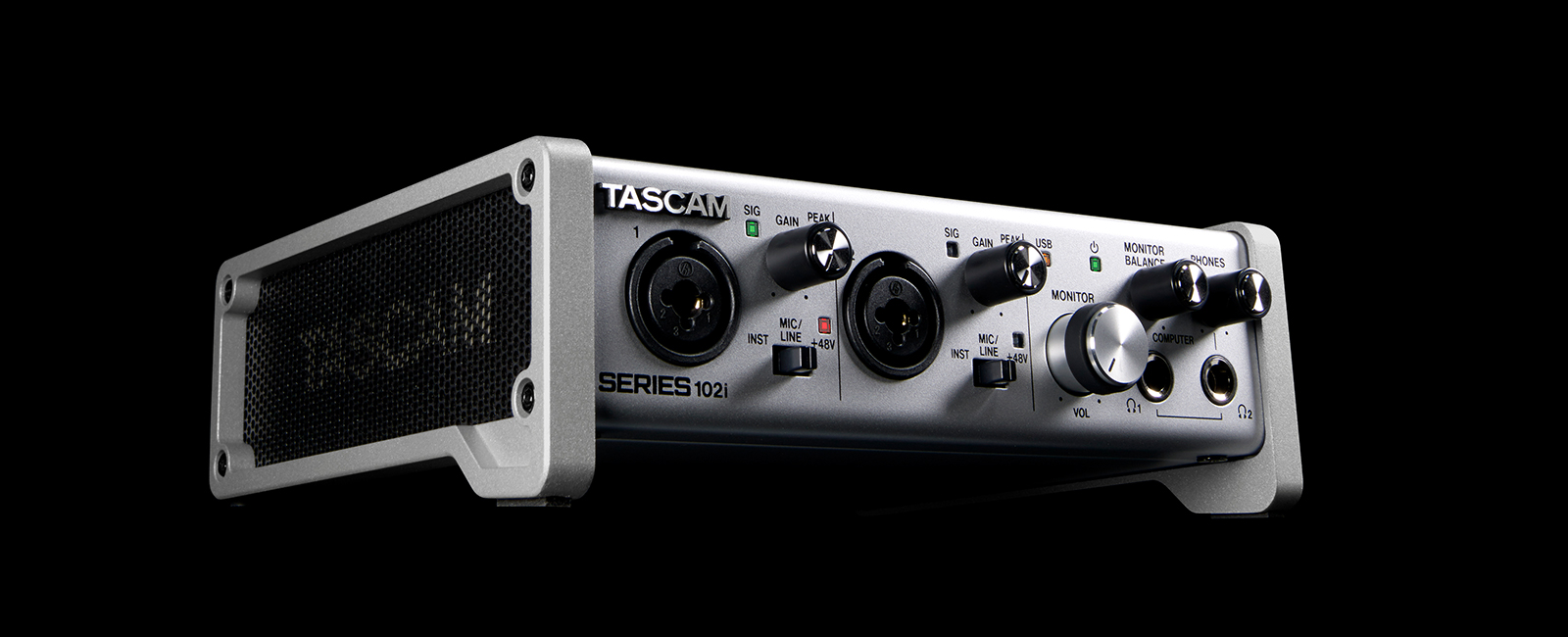 SERIES 102i | 10 IN/2 OUT USB Audio/MIDI Interface | TASCAM (日本)