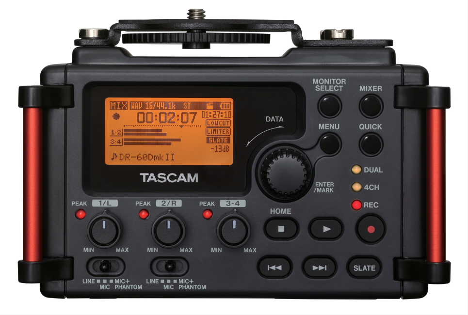 DR-60DMKII | 動画撮影用 4トラックオーディオフィールドレコーダー