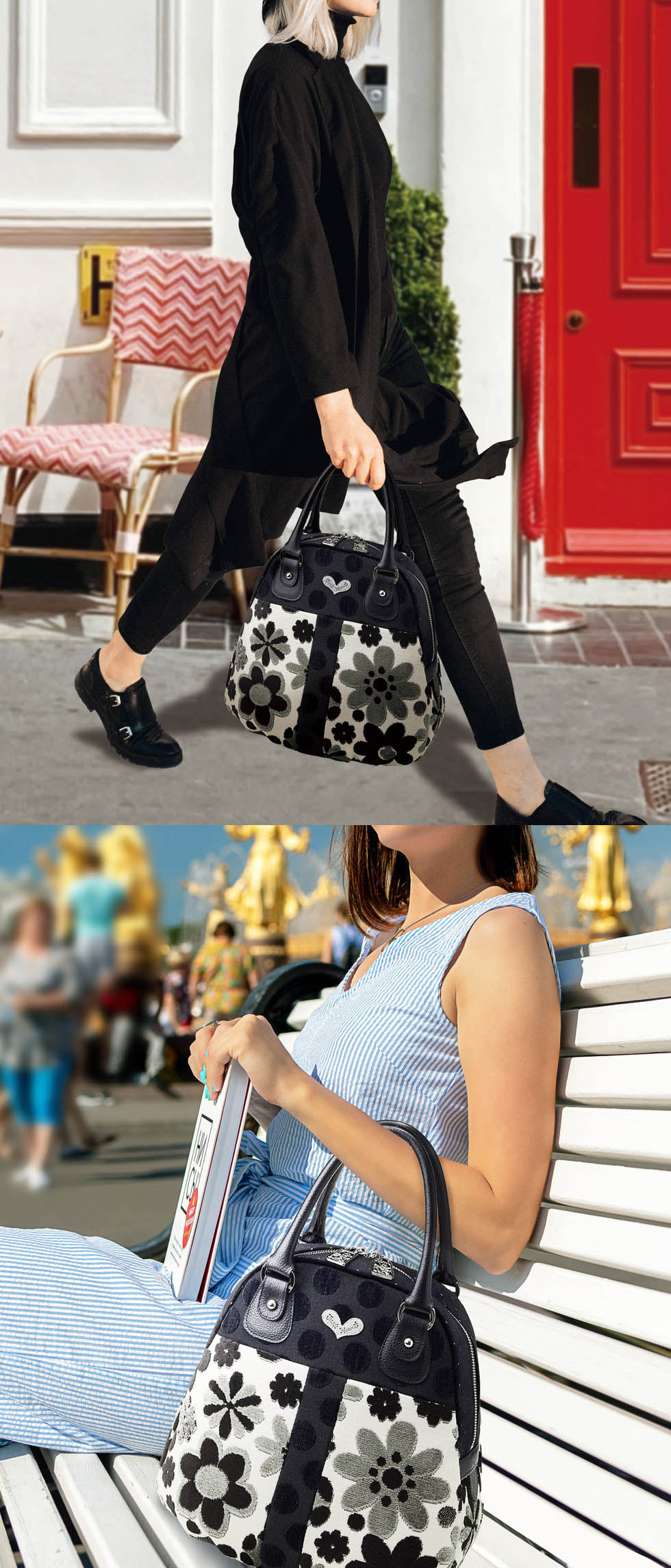 在庫数 7個＞テントウビー バッグ（マーガレット3） / Think Bee