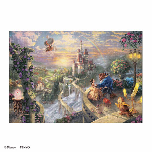 ステンドアート ジグソーパズル ぎゅっと500ピース 「Beauty and the