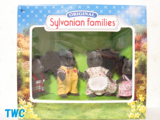 シルバニア 海外版 スカンクファミリー | Teeny Weeny Club