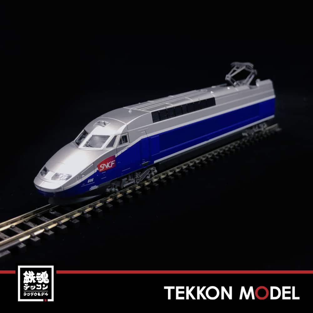 Nｹﾞｰｼﾞ ｶﾄｰ KATO 10-1529 TGV Réseau Duplex (ﾚｿﾞ・ﾃﾞｭｰﾌﾟﾚｯｸｽ) 10両