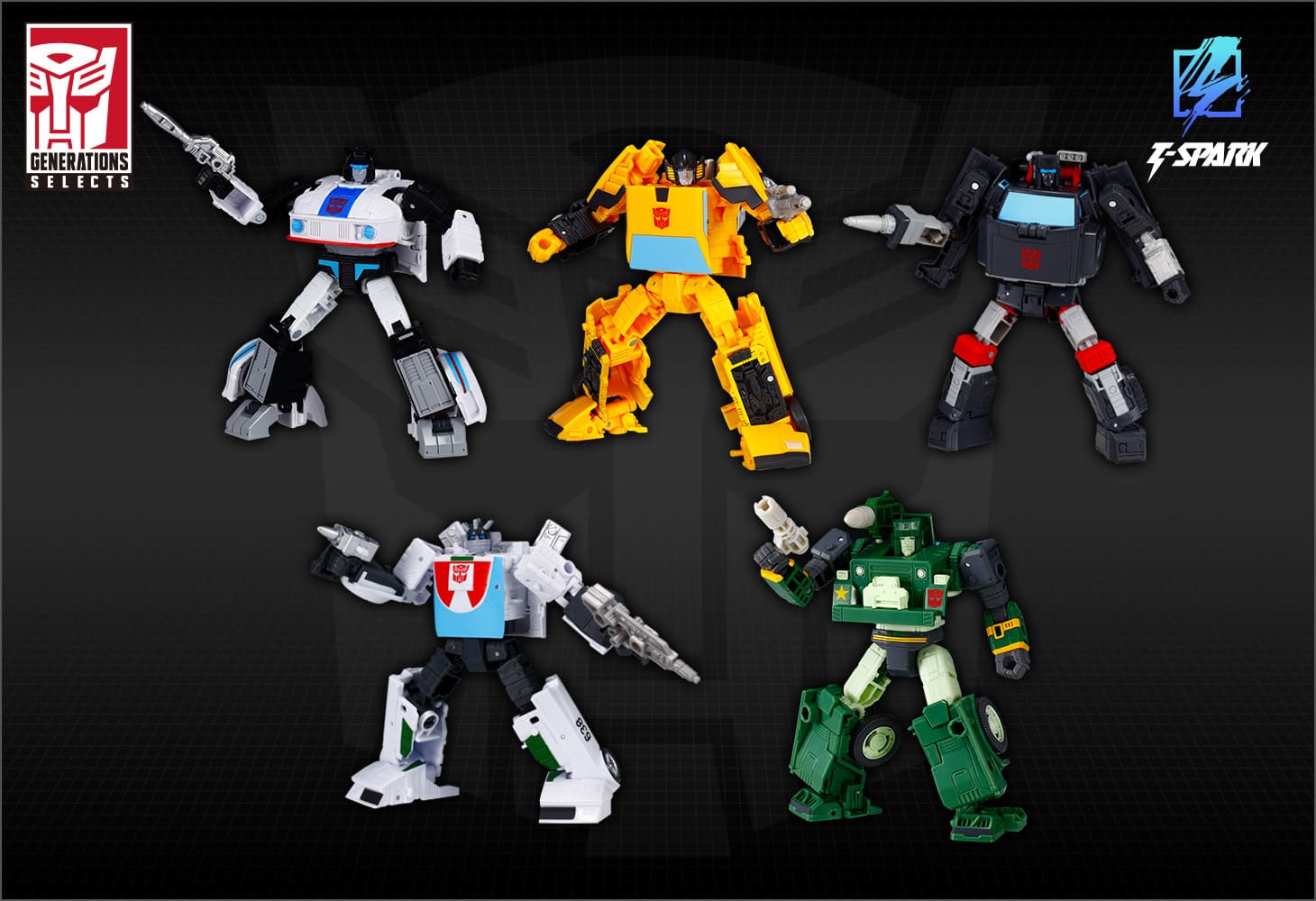 国内：タカラトミーモール限定】オートボットスタンドユナイテッド5