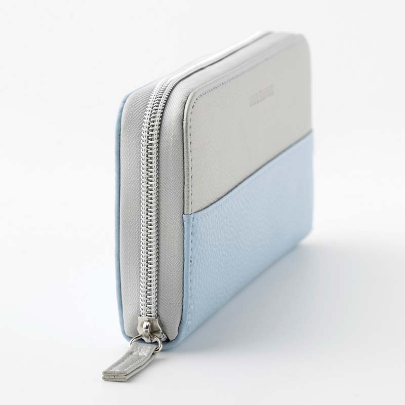 NATURAL BEAUTY BASIC レシートと小銭が自動分別！長財布BOOK BICOLOR
