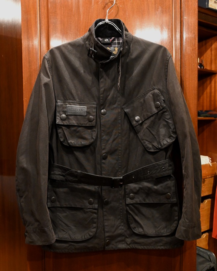 USED Barbour INTERNATIONAL JACKET SL インターナショナル オイルド