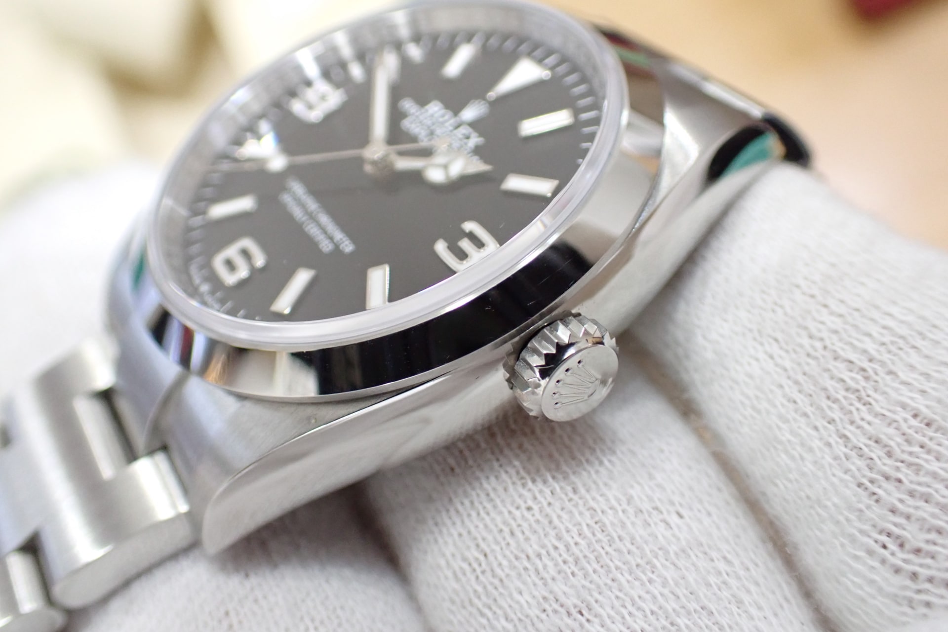 中古品A【ROLEX】ロレックス エクスプローラー1 Ref.124270 黒文字盤