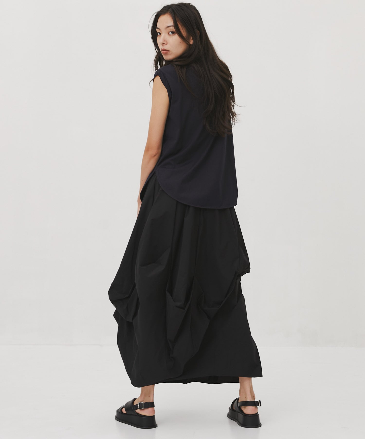 orb skirt(S BLACK): nagonstans: WOMENS｜THE TOKYO ONLINE STORE