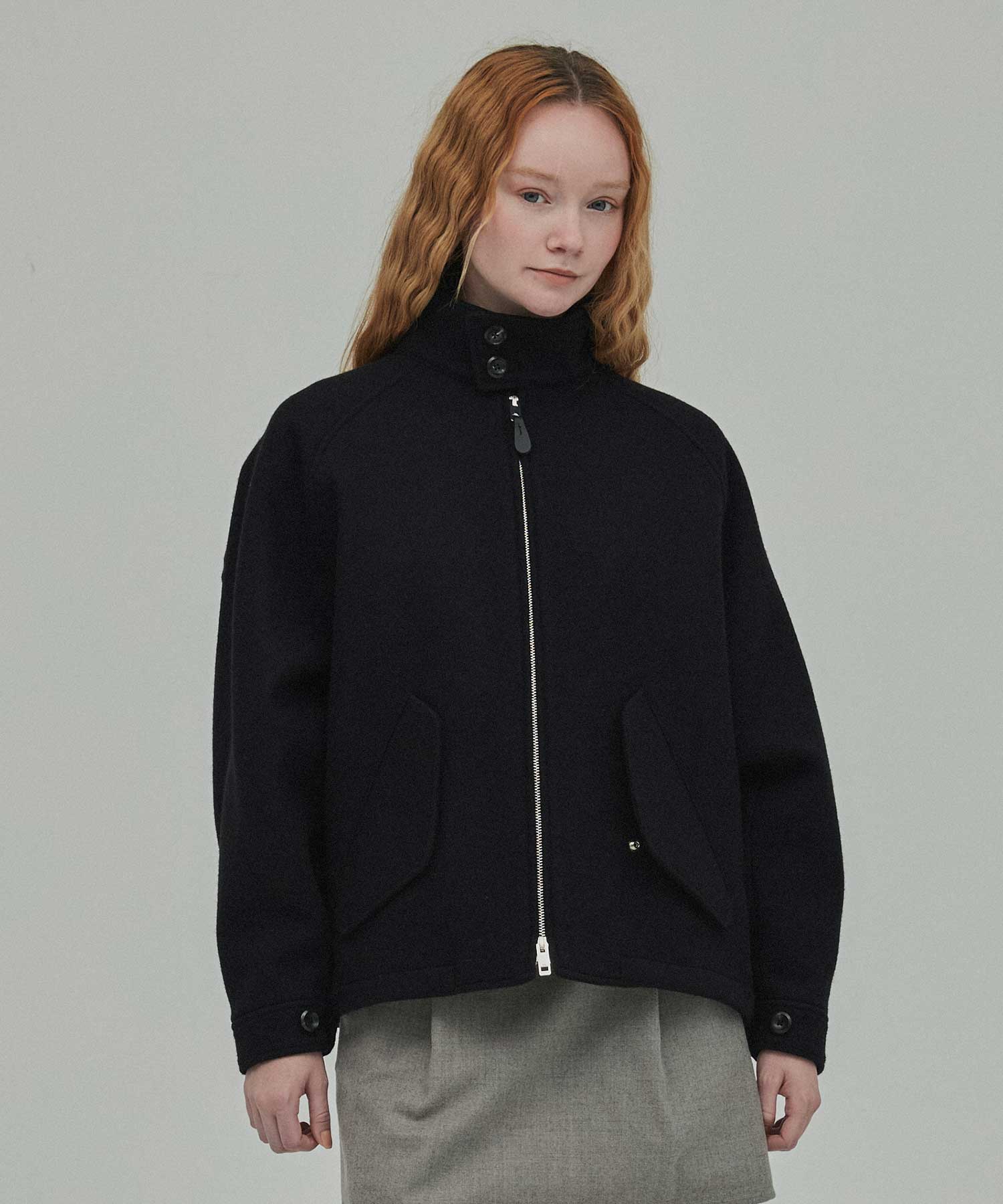 THE HARRINGTON JACKET(36 BLACK): THE RERACS: WOMENS｜THE TOKYO