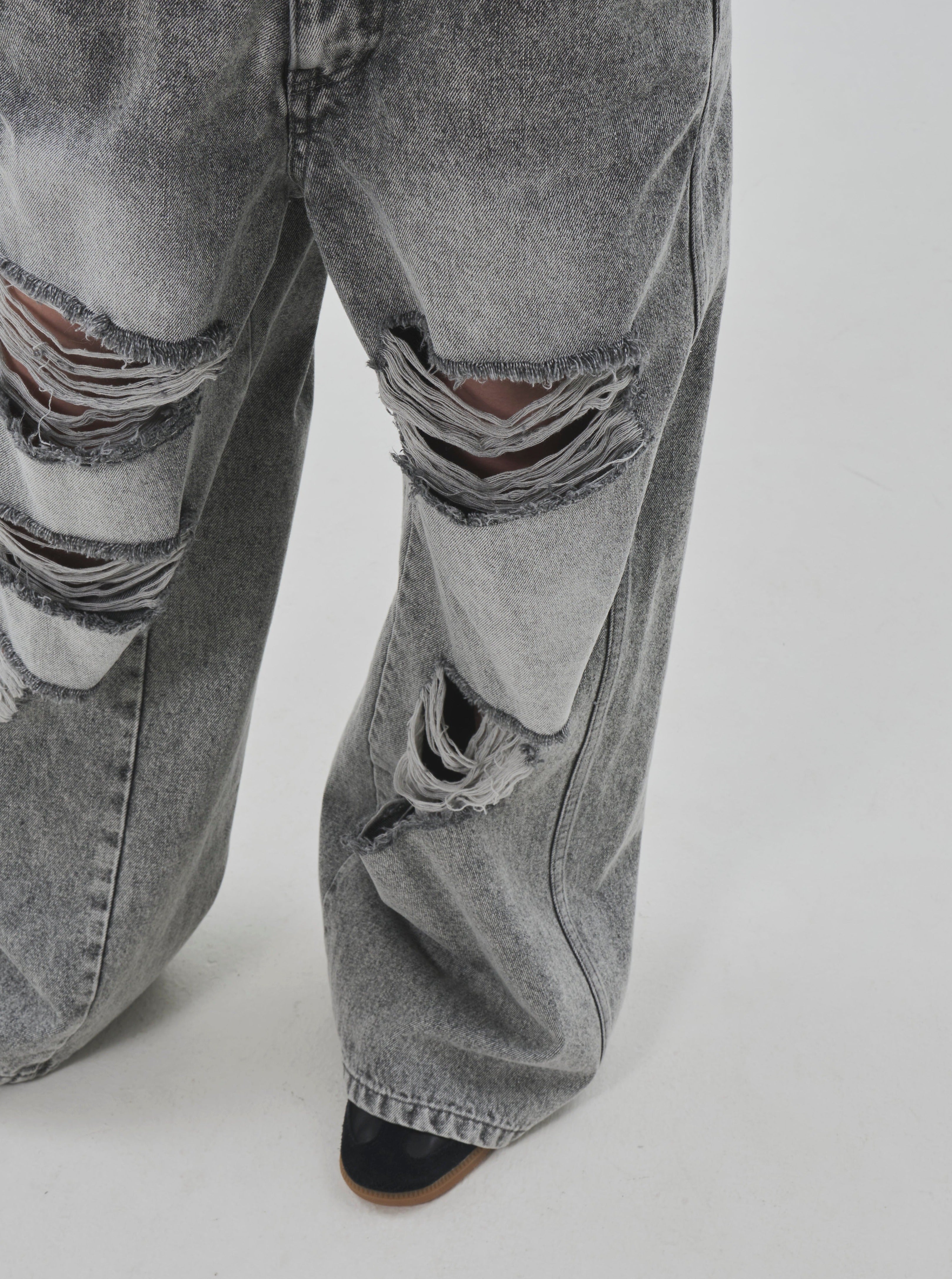 Lexington Double Belt Denim Pants – THE TOÉ