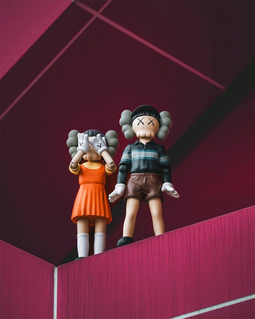 KAWS Drops CHUL-SU Squid Game Figures for Season 3