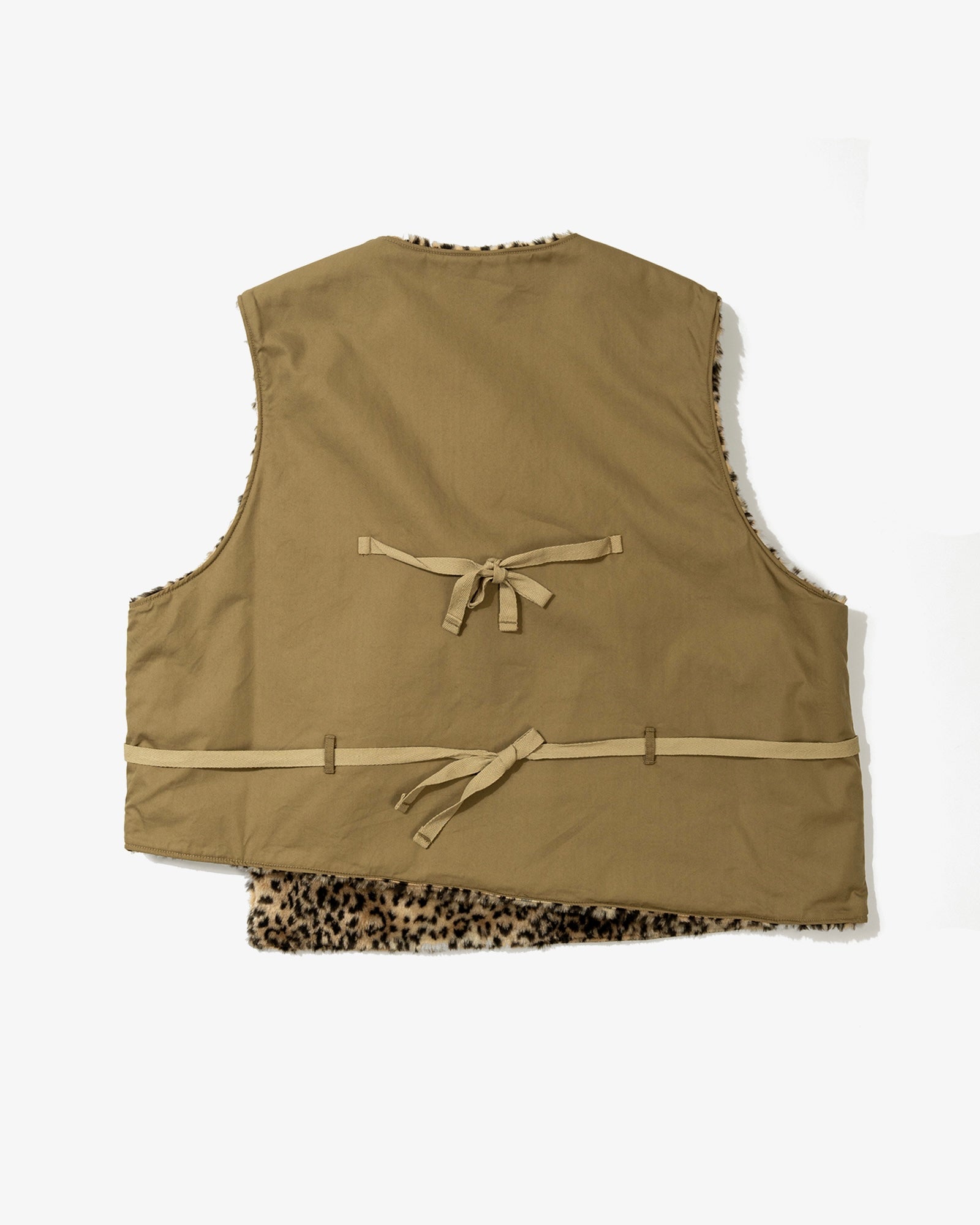 Engineered Garments Over Vest Khaki Nyco Twill – The Foxhole