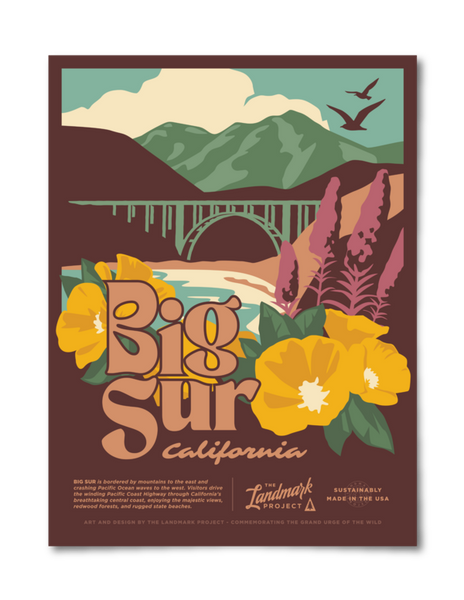 Big Sur Poster – The Landmark Project