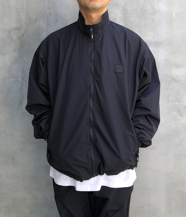 LQQK Studio/NYLON TRACK JACKET (BLACK)