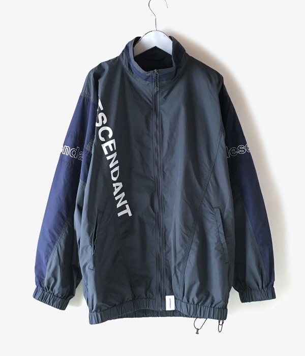 DESCENDANT/TERRACE NYLON JACKET (GRAY)