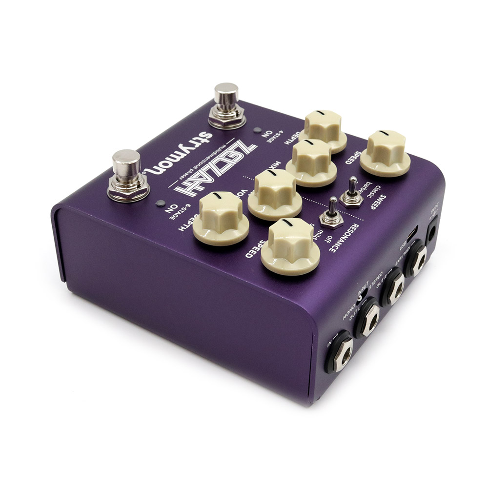 strymon ZELZAH マルチディメンショナル・フェイザー