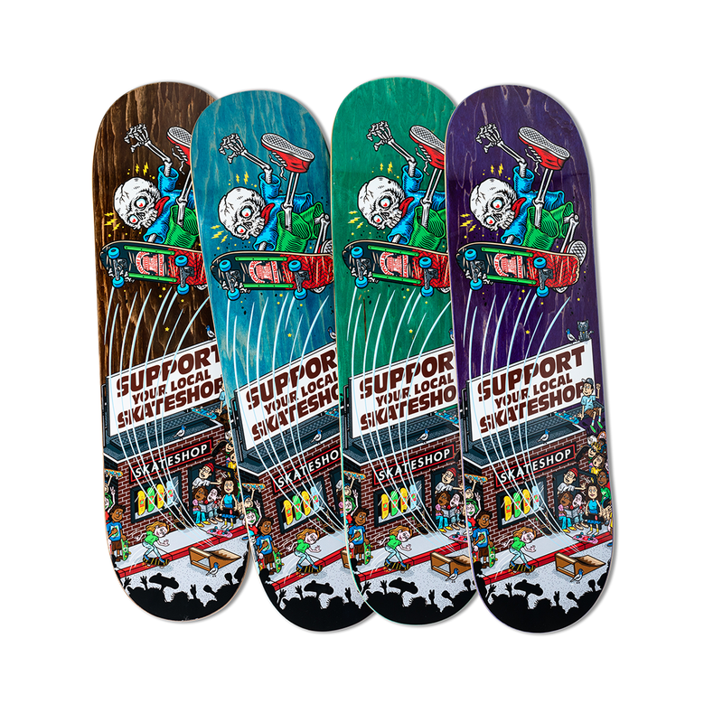 DLX Skate Shop Day Deck – Theory Skate Shop