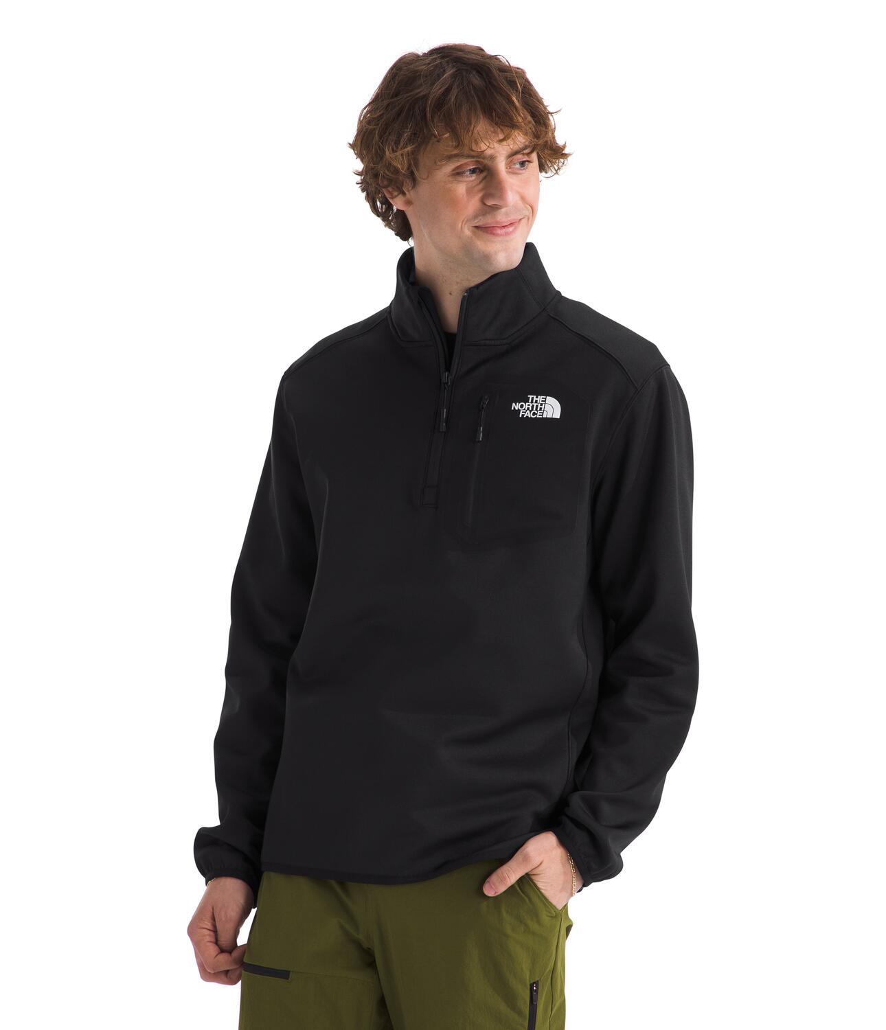 The North Face - Men's Crest 1/4-Zip Fleece Jacket | Past Season
