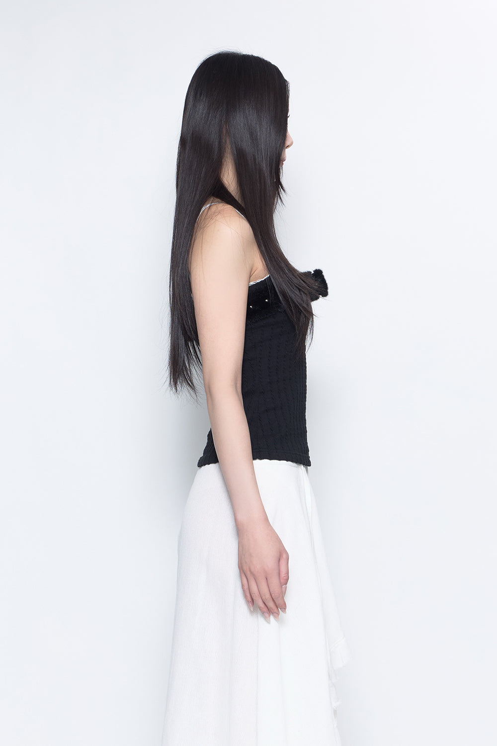 THEREDTHREAD / ザレッドスレッド】S bold belt tops