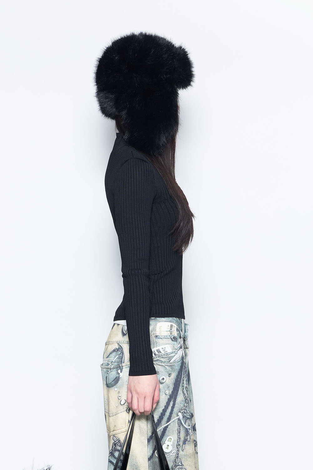 THEREDTHREAD / ザレッドスレッド】S fitted knit tops