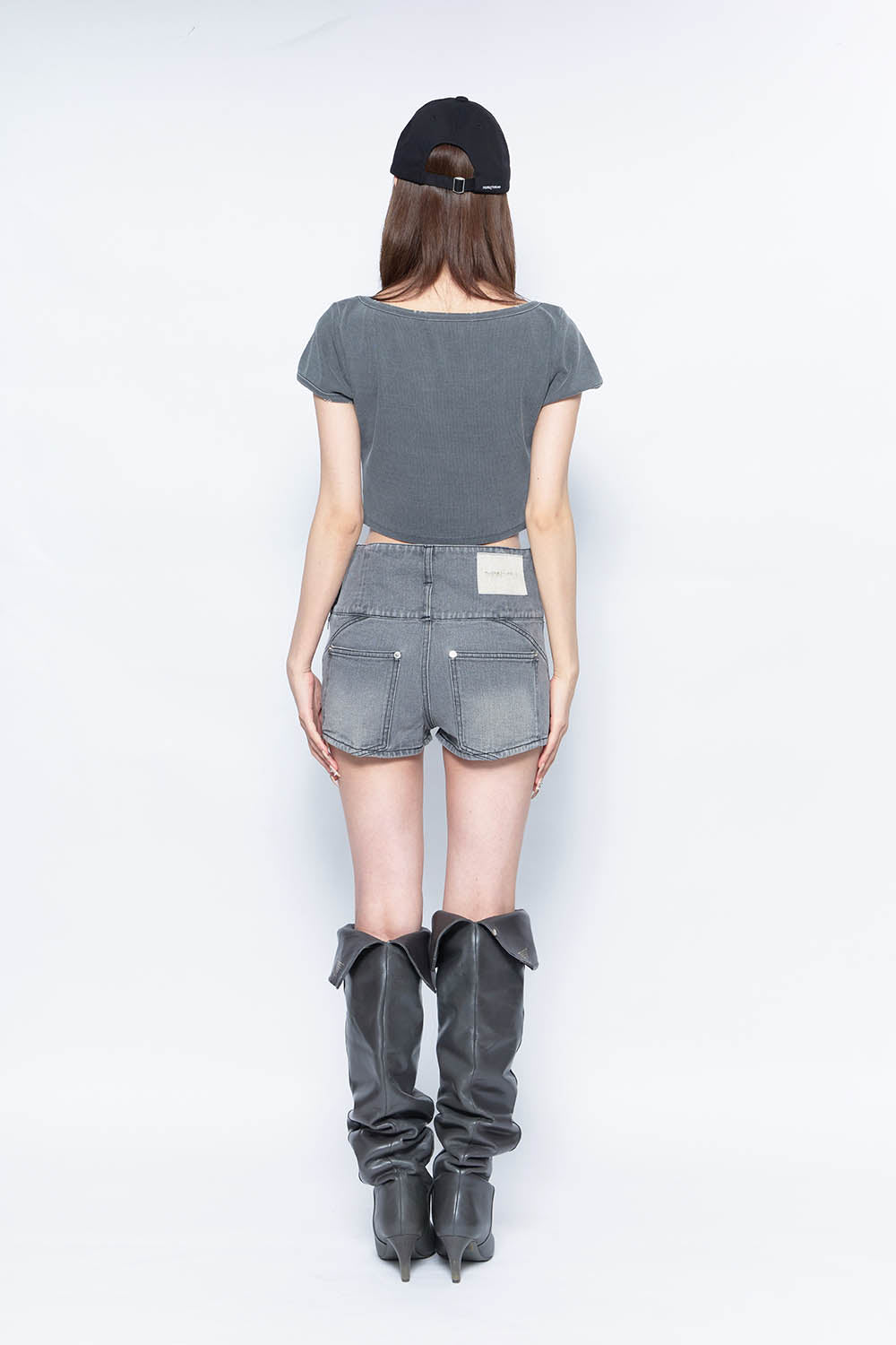 THEREDTHREAD / ザレッドスレッド】S V-shape denim 2