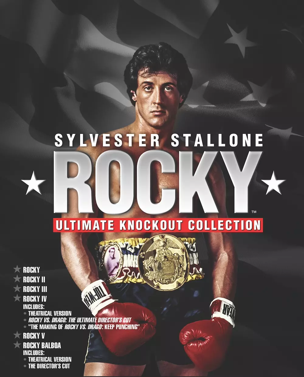 ロッキー』全6作を収めた『ロッキー：アルティメット・ノックアウト