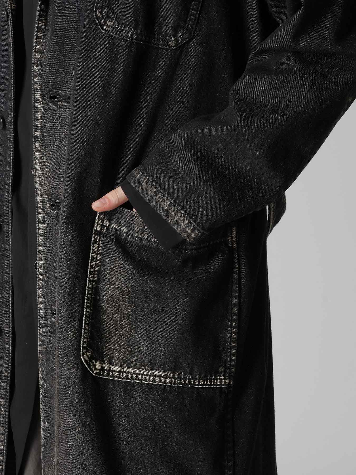 8OZ SPOTTED DENIM WORK JACKET – THE SHOP YOHJI YAMAMOTO