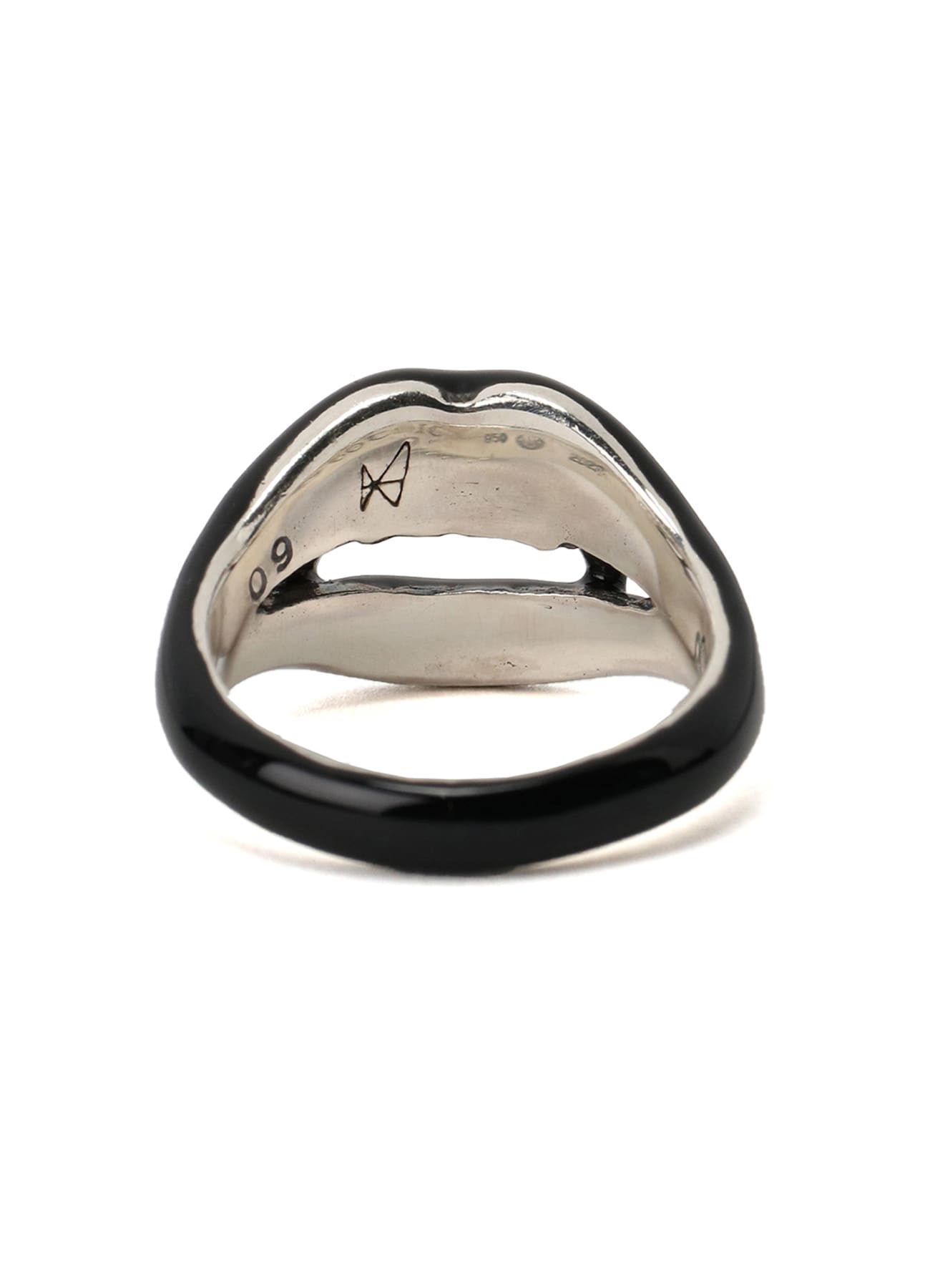 SILVER 950 VAMPIRE PINKIE RING BLACK(3号 Black): GOTHIC YOHJI