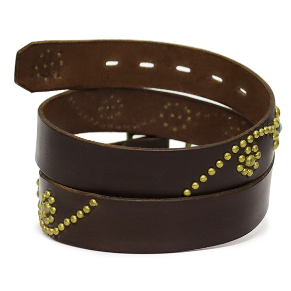 正規取扱店 HTC(Hollywood Trading Company) Belt #25 1.25 Turquoise