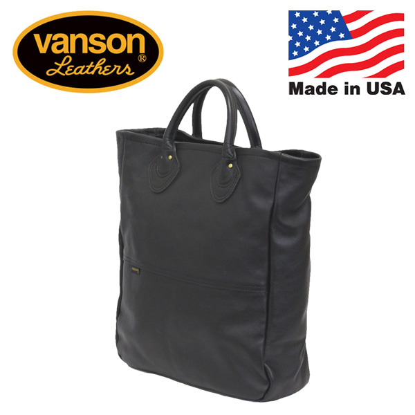 正規取扱店 VANSON (バンソン) SHORT HANDLE SIMPLE TOTE ショート