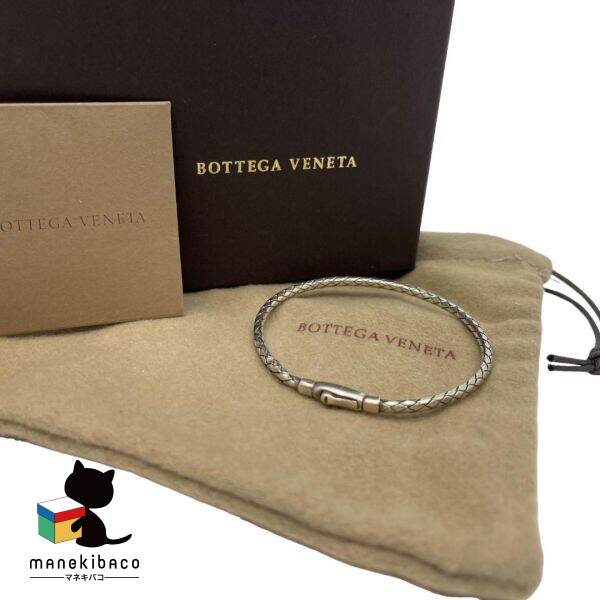 楽天市場】ボッテガヴェネタ ブレスレット シルバーの通販