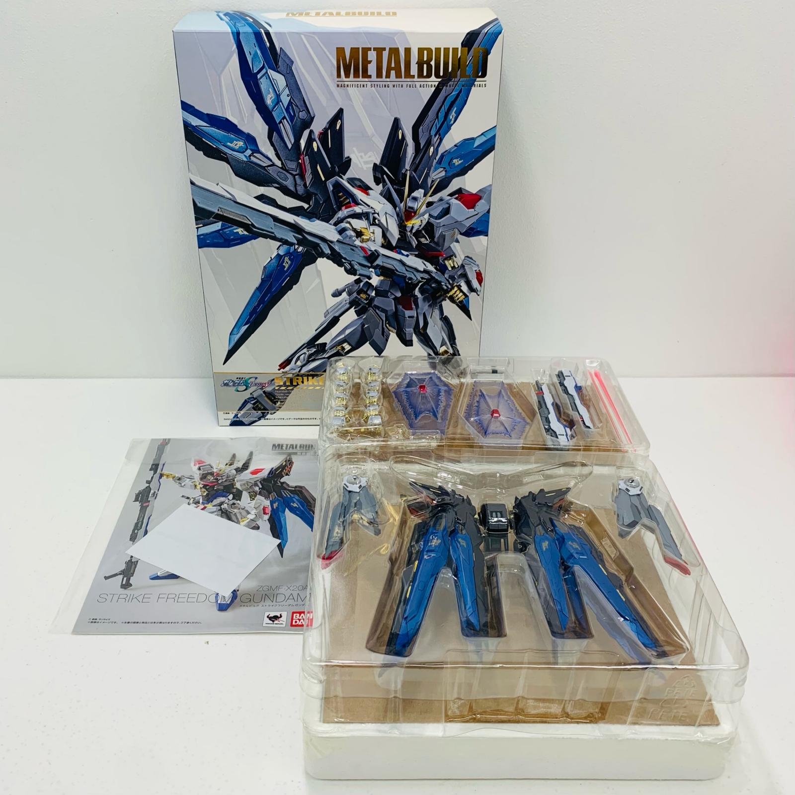 METAL BUILD ストライクフリーダムガンダム SOUL BLUE 開封 - METAL
